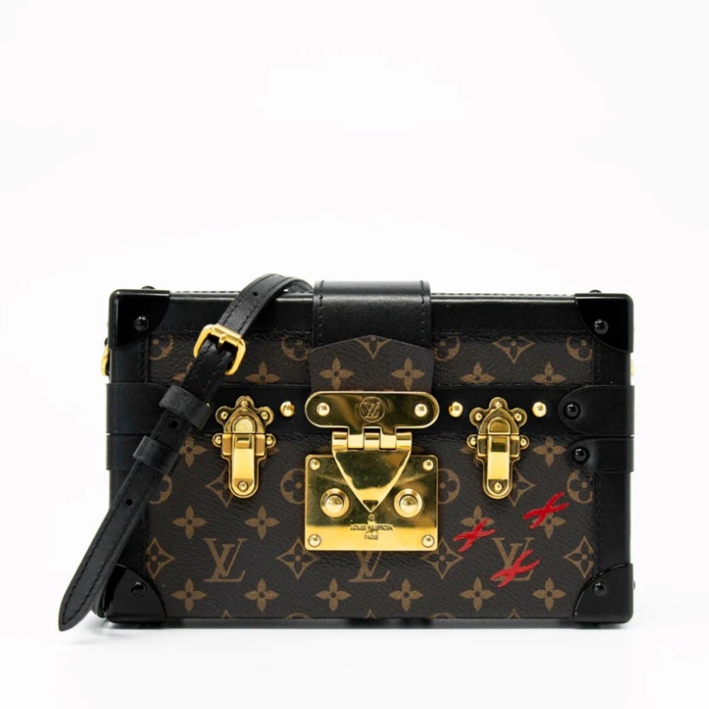 LOUIS VUITTON MONOGRAM PETITE MALLE BAG
